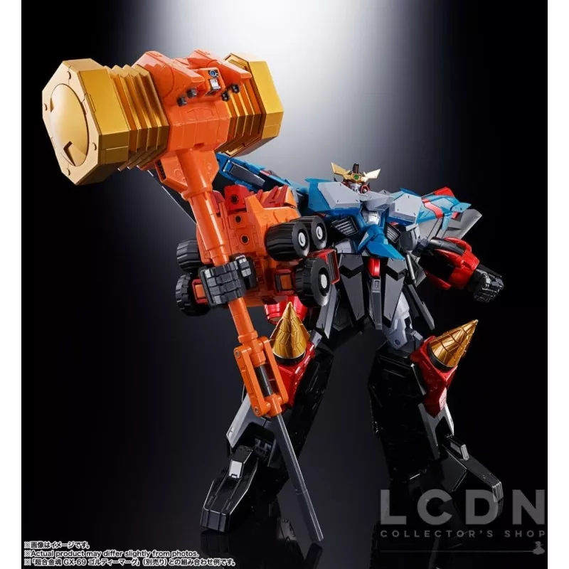 The King of Braves Action Figurine Soul of Chogokin GX-104 GaoFighGar 26cm
