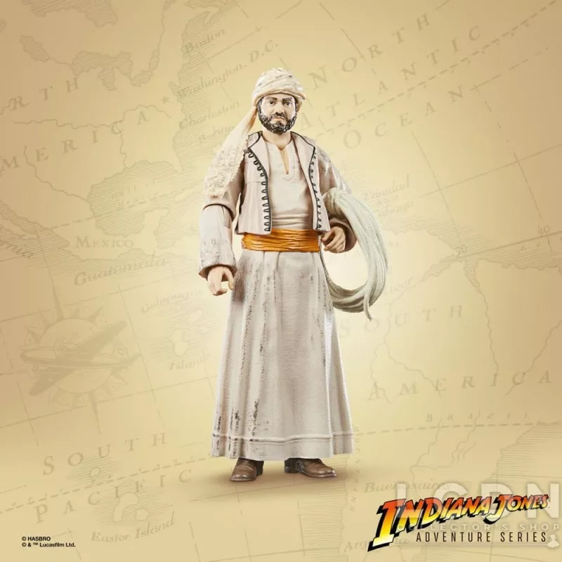 Indiana Jones Les Aventuriers de l&#039;arche perdue Adventure Series Action Figurine Sallah 15cm