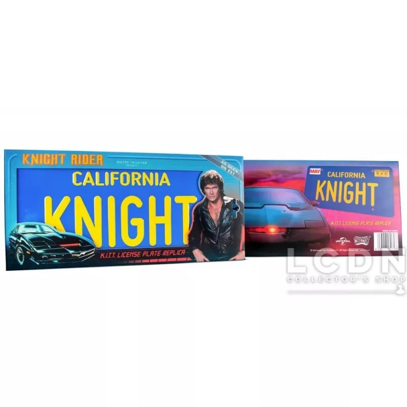 K2000 Knight Rider Réplique Plaque d&#039;Immatriculation