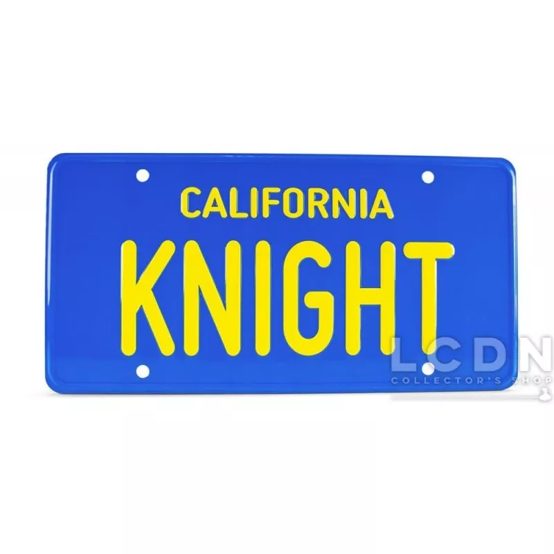 K2000 Knight Rider Réplique Plaque d&#039;Immatriculation