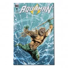 DC Direct Page Punchers Action Figurine et Comic Book Aquaman (Aquaman) 18cm