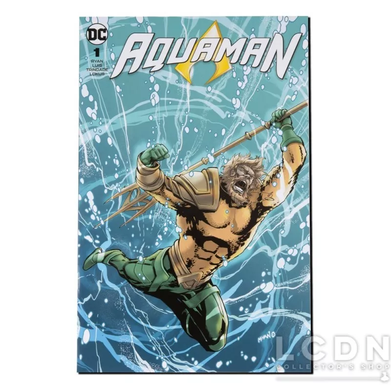DC Direct Page Punchers Action Figurine et Comic Book Aquaman (Aquaman) 18cm