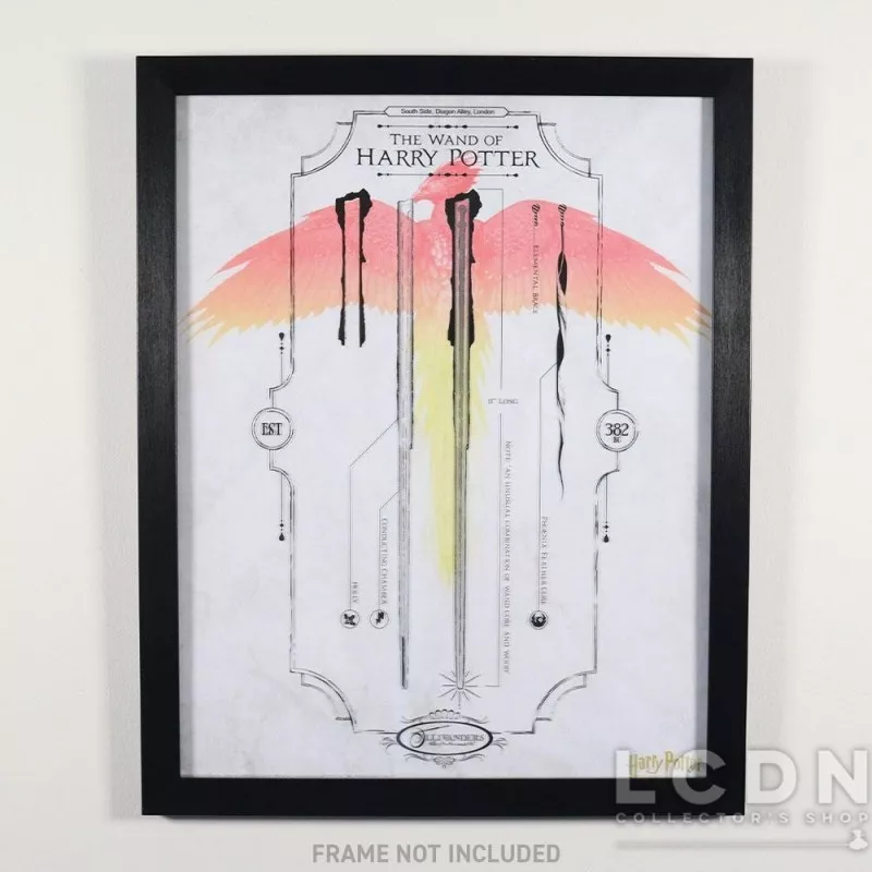 Harry Potter Art Print Limited Edition Fan-Cel 36x28cm