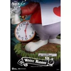 Disney Alice au pays des merveilles Statue Master Craft The White Rabbit 36cm