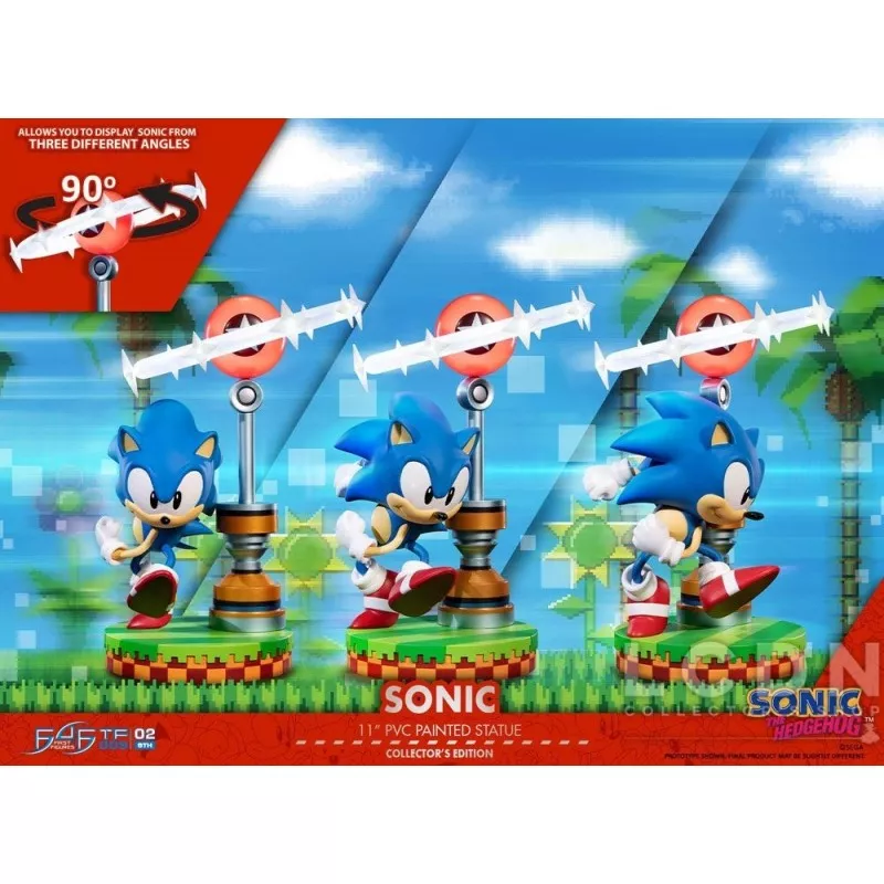 Sonic the Hedgehog Figurine Sonic Collector&#039;s Edition 27cm
