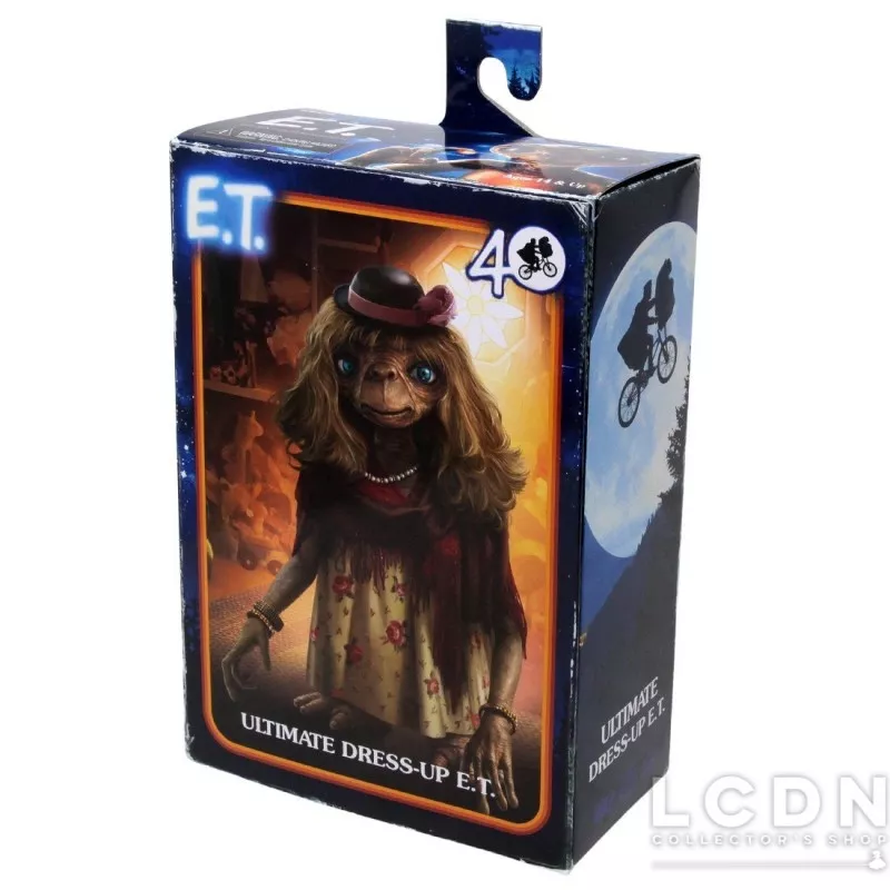 E.T. L&#039;extraterrestre (E.T. the Extra-Terrestrial) 40th Anniversary Action Figurine Ultimate Dress-Up E.T. 11cm