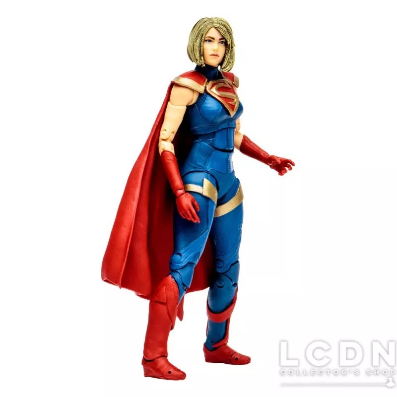 DC Direct Page Punchers Gaming Action Figurine et Comic Book Supergirl (Injustice 2) 18cm