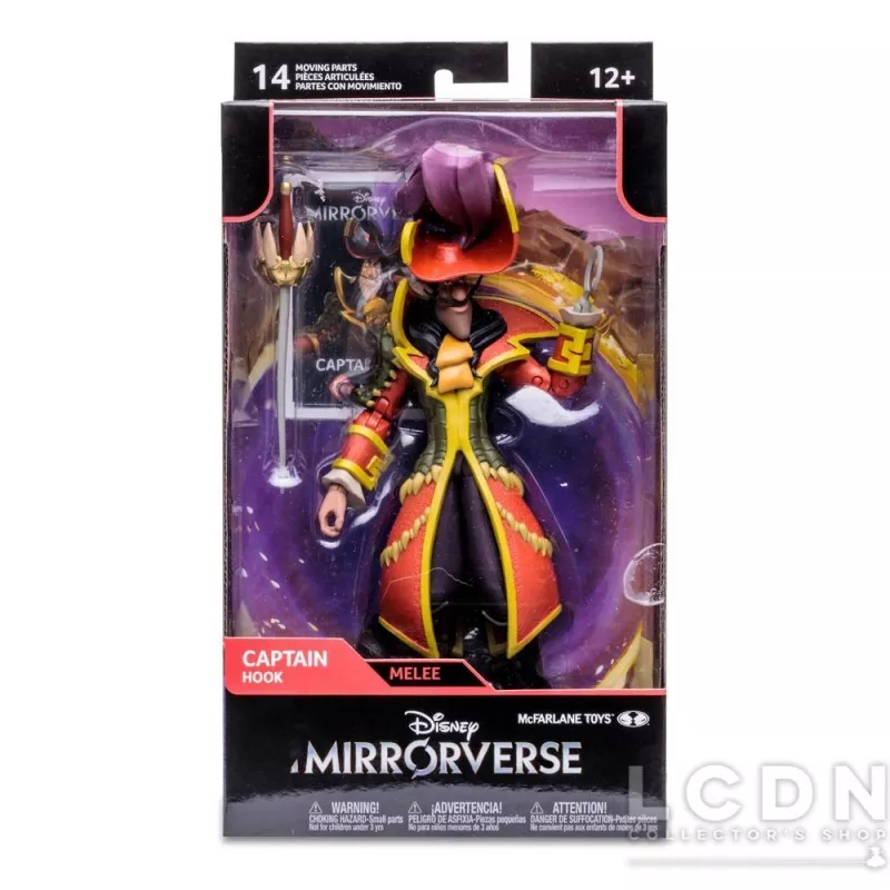 Disney Mirrorverse Action Figure Captain Hook 18cm