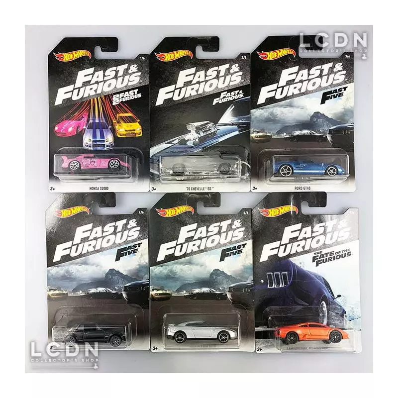 Fast And Furious Diecast Cars