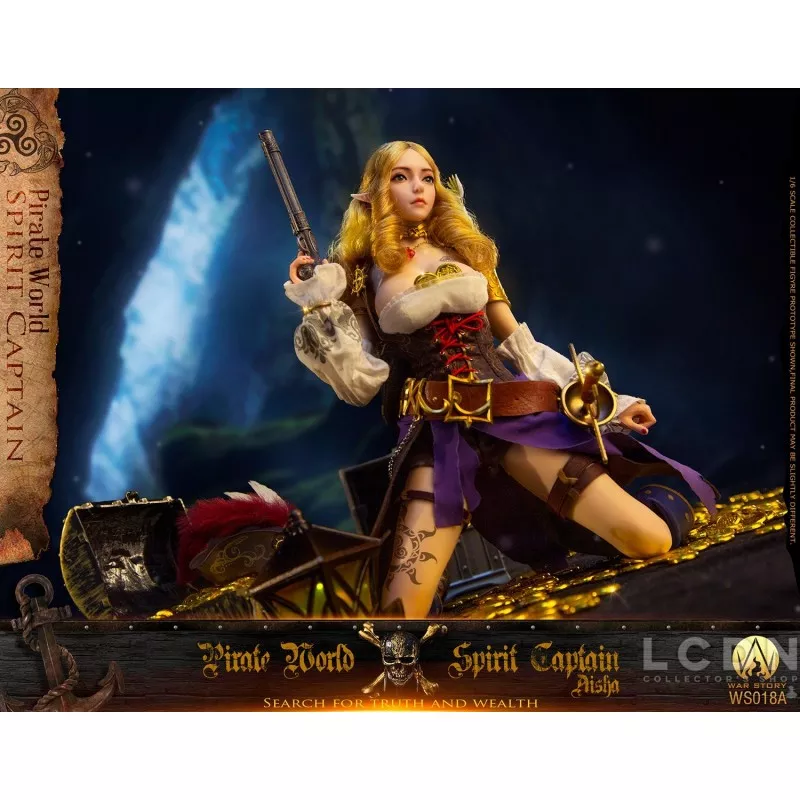 Pirate World Spirit Captain Aisha (Elsa) Collectible Action Figurine 1/6 War Story WS018A