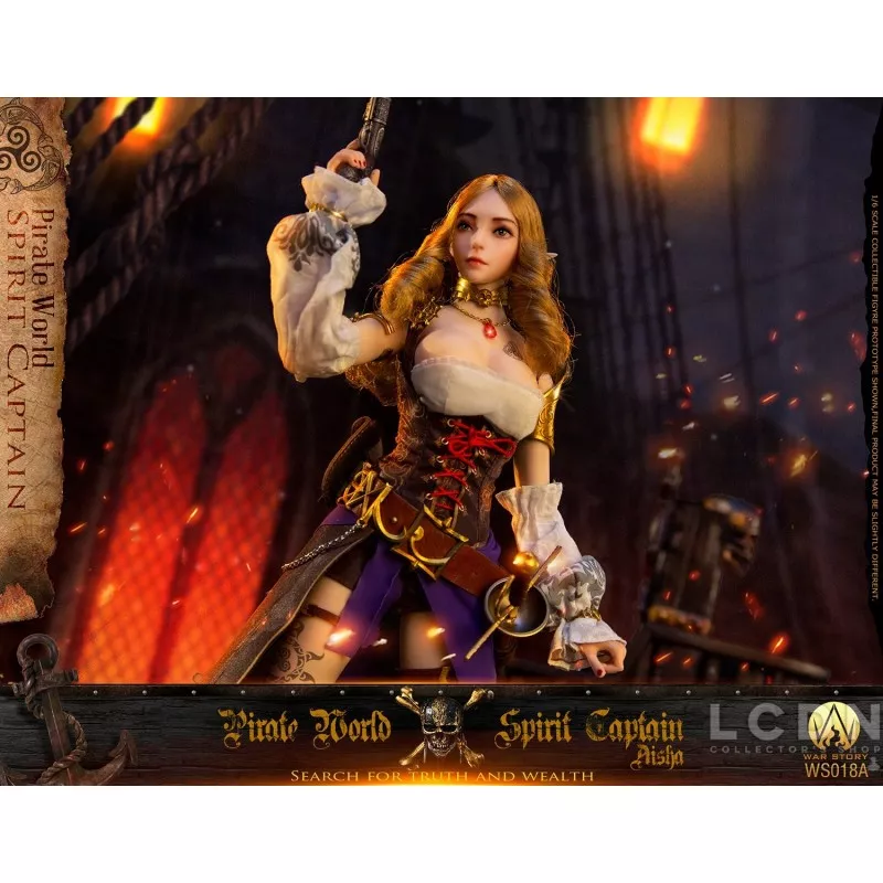 Pirate World Spirit Captain Aisha (Elsa) Collectible Action Figurine 1/6 War Story WS018A
