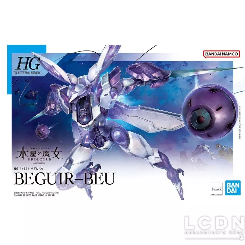 HG Gundam Model Kit 1/144 Beguir-Beu 10cm