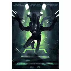 Alien Art Print Attack 42 x...