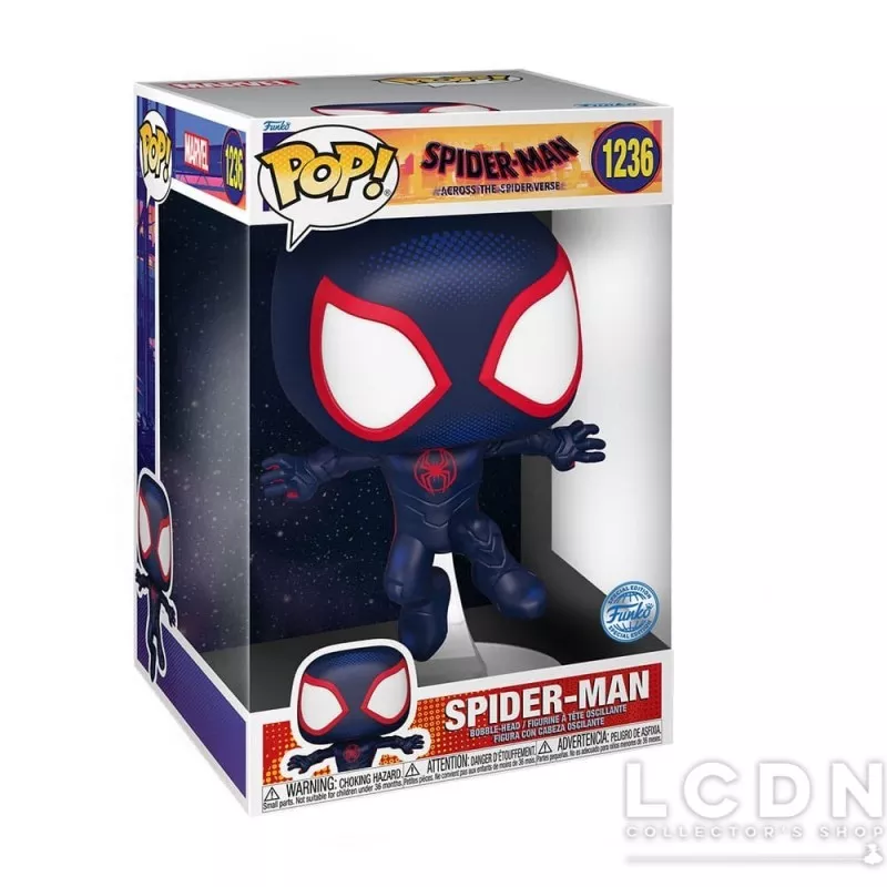 Spider-Man Across the Spider-Verse Super Sized Jumbo POP! Marvel Spider-Man  Vinyle Figurine 25cm N°1236