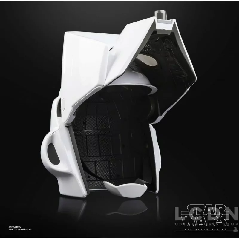 Star Wars VI: Le Retour du Jedi Black Series Casque Electronique 1/1 Biker Scout
