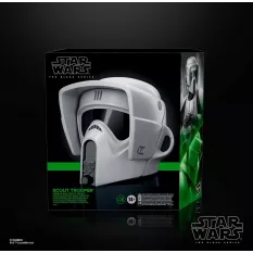 Star Wars VI: Le Retour du Jedi Black Series Casque Electronique 1/1 Biker Scout