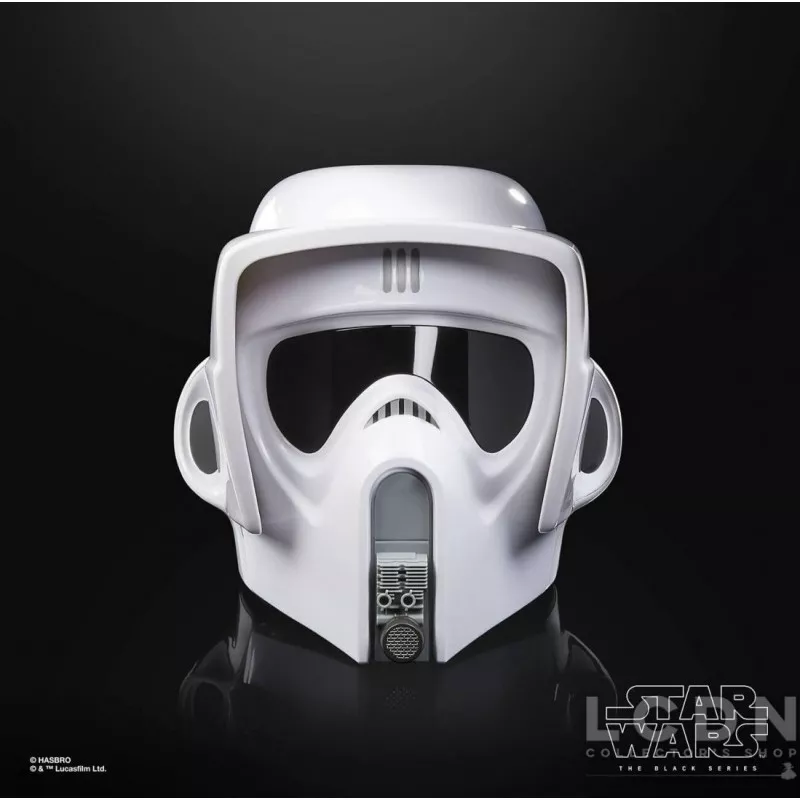 Star Wars VI: Le Retour du Jedi Black Series Casque Electronique 1/1 Biker Scout