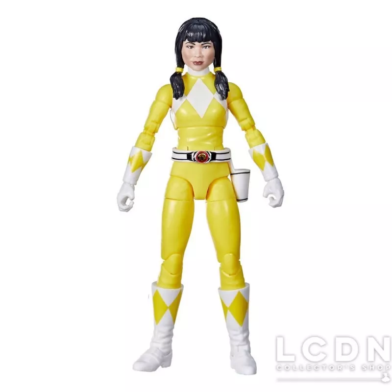 Hasbro Mighty Morphin Power Rangers Ninja Yellow Ranger Action Figure 15 Cm – Giocattolo Da Collezione