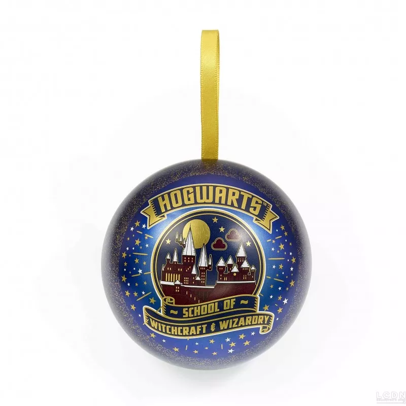 Harry Potter Christmas Gift Bauble Hogwarts Necklace