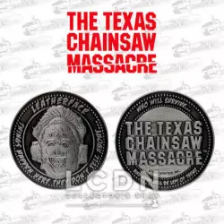 Massacre à la tronçonneuse ( Texas Chainsaw Massacre ) Pièce de collection Leatherface Limited Edition 3,8cm
