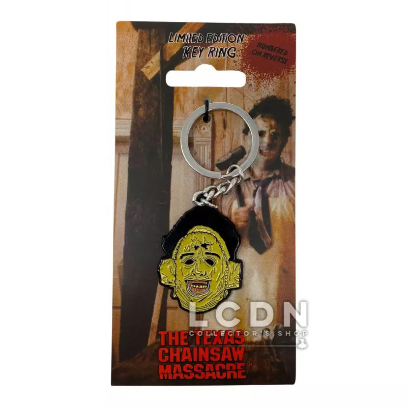 Texas Chainsaw Massacre Metal Keychain Leatherface Limited Edition 4cm