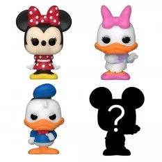 Disney Pack of 4 Bitty Pop! Minnie & Friends 2cm
