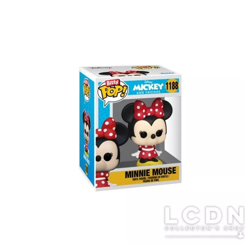 Disney Pack of 4 Bitty Pop! Minnie &amp; Friends 2cm