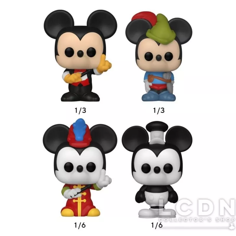 Disney Pack of 4 Bitty Pop! Minnie &amp; Friends 2cm