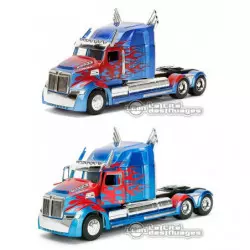 Transformers 5 The Last Knight Western Star 5700 XE Phantom Optimus Prime Voiture Métal 1/24 98403
