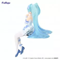 Hatsune Miku Figure Noodle Stopper Miku Flower Fairy Nemophila 15cm