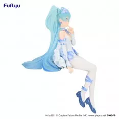 Hatsune Miku Figure Noodle Stopper Miku Flower Fairy Nemophila 15cm