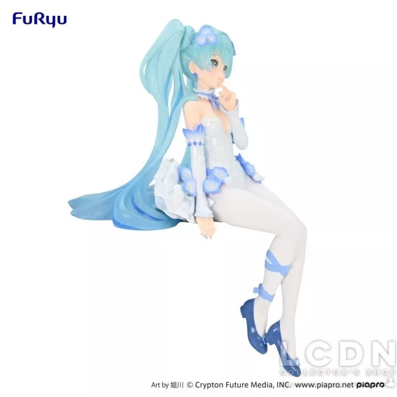 Hatsune Miku Figure Noodle Stopper Miku Flower Fairy Nemophila 15cm