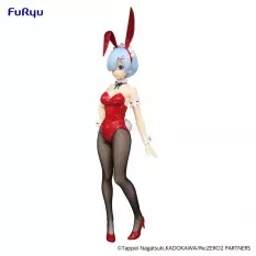 Re:Zero Figurine BiCute Bunnies Rem Red Color ver. 29cm