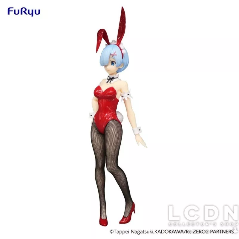 Re:Zero Figurine BiCute Bunnies Rem Red Color ver. 29cm