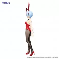 Re:Zero Figurine BiCute Bunnies Rem Red Color ver. 29cm