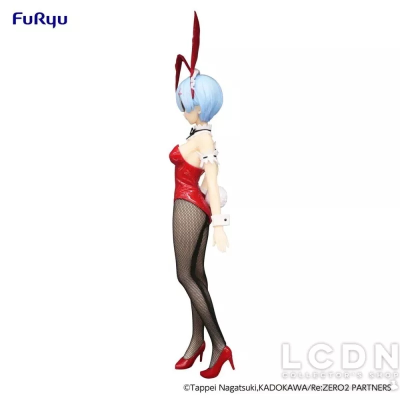 Re:Zero Figurine BiCute Bunnies Rem Red Color ver. 29cm