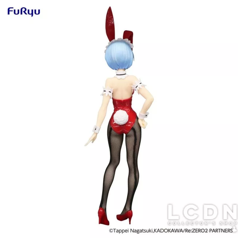 Re:Zero Figurine BiCute Bunnies Rem Red Color ver. 29cm