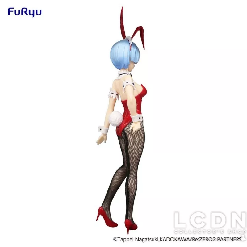 Re:Zero Figurine BiCute Bunnies Rem Red Color ver. 29cm