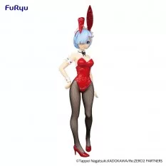 Re:Zero Figurine BiCute Bunnies Rem Red Color ver. 29cm