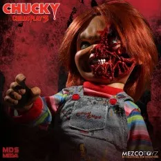 Chucky Jeu d'enfant 3 poupée parlante Designer Series Pizza Face Chucky 38 cm
