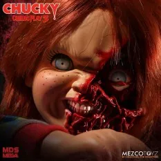 Chucky Jeu d'enfant 3 poupée parlante Designer Series Pizza Face Chucky 38 cm