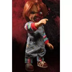 Chucky Jeu d'enfant 3 poupée parlante Designer Series Pizza Face Chucky 38 cm