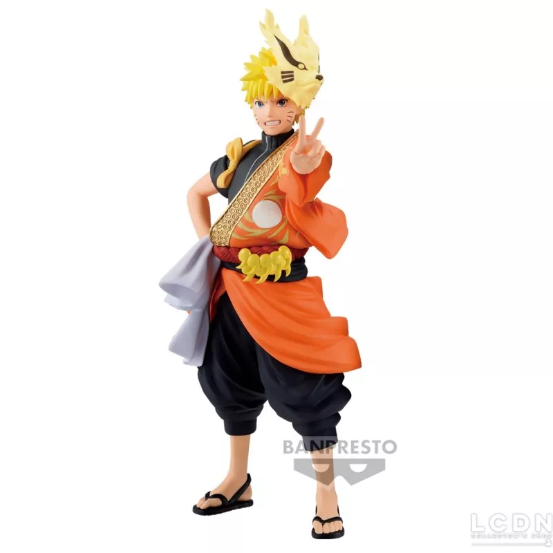 Naruto Shippuden Figure Naruto Uzumaki (Animation 20th Anniversary Costume) 16cm