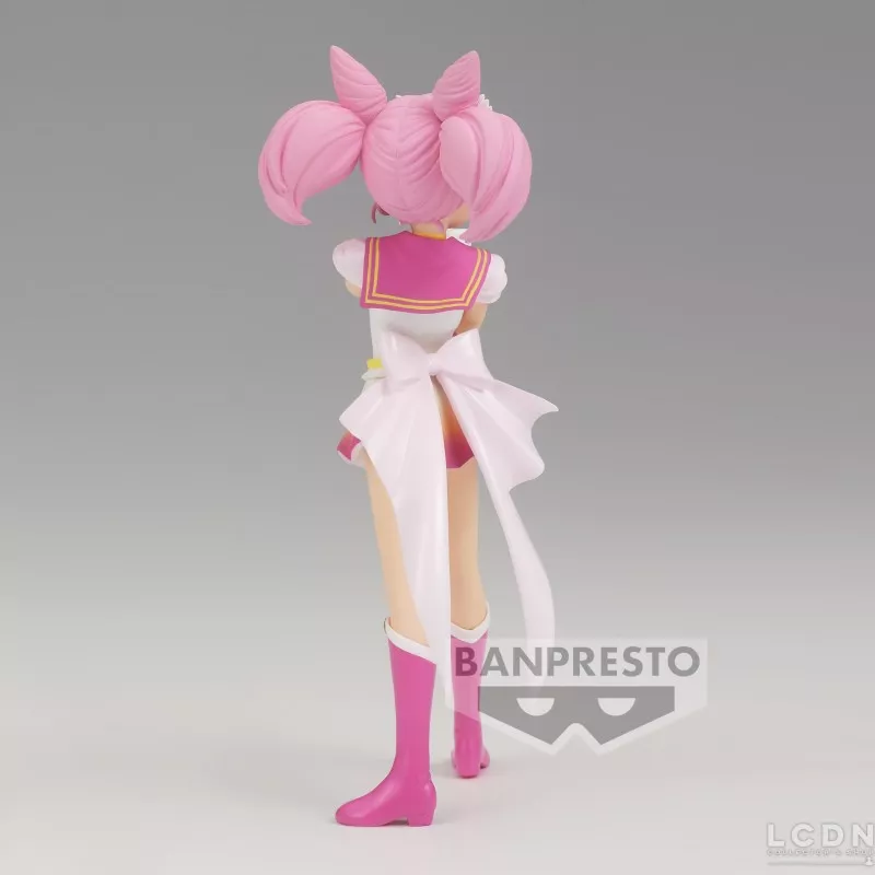 Pretty Guardian Sailor Moon Cosmos the Movie Figurine Glitter &amp; Glamours Super Sailor Chibi Moon Ver.B 17cm