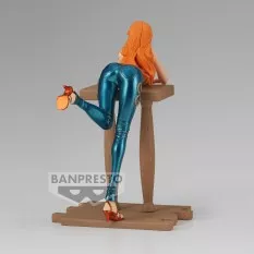 One Piece Figure Grandline Journey Nami Special Color 15cm