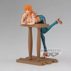 One Piece Figure Grandline Journey Nami Special Color 15cm