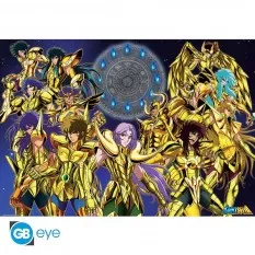 Saint Seiya Poster "Gold...