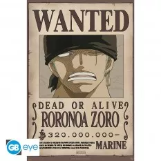 One Piece Poster "Wanted...