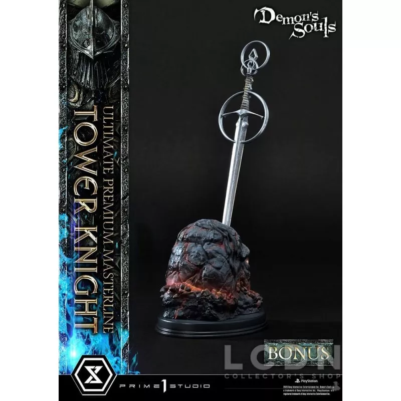 Demon&#039;s Souls Statue Tower Knight Deluxe Bonus 59cm