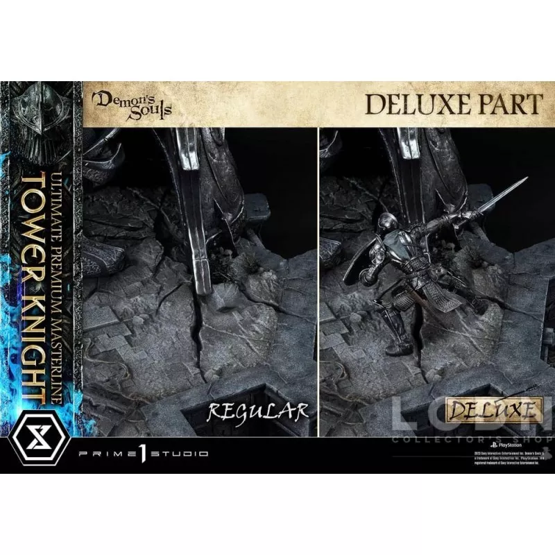Demon&#039;s Souls Statue Tower Knight Deluxe Bonus 59cm